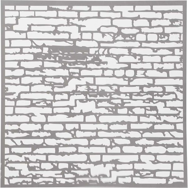 Schablone - Wand - 30,5 x 30,5 cm