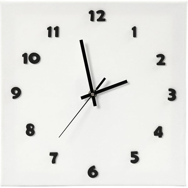 Uhrwerk - 6 mm - schwarz