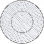 Perlenteller - Klar - Rund - Durchmesser 15 cm - 10 Stk