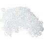 Lockiges Puppenhaar - wei - 15 g