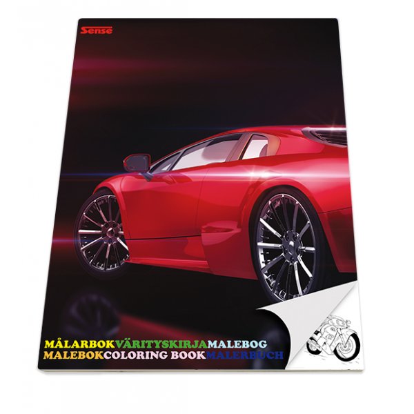 Malbuch Fahrzeuge - Sinn