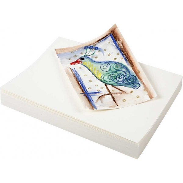 Aquarellpapier - wei - A5 - 200 g - 100 Blatt