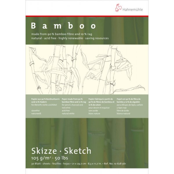 Skizzenblock Sketch Bamboo 105g