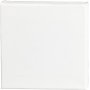 Leinwand - wei - 20 x 20 cm - 80 Stk