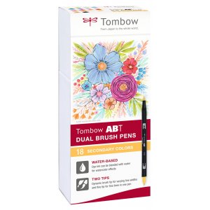 Tombow ABT Dual Brush Pen Basic 2 18er-Packung Tombow ABT Dual Brush Pen Basic 2 18er-Packung