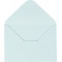 Umschlag - Hellblau - 11,5 x 16 cm - 10 Stk
