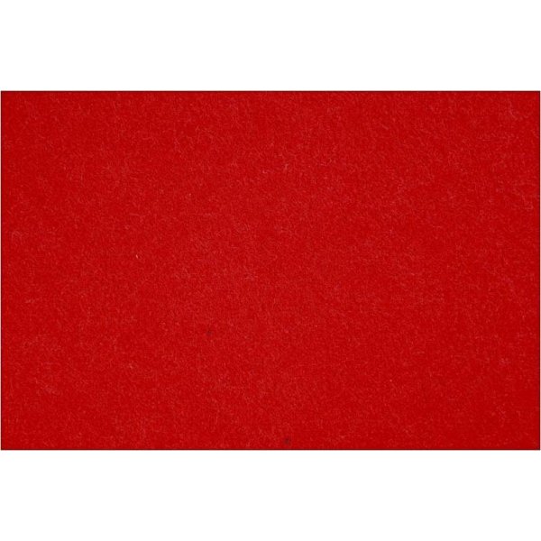 Hobbydecke - rot - 42 x 60 cm