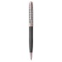 Kugelschreiber Parker Sonnet - Metal & Grey PGT - Mittelblau