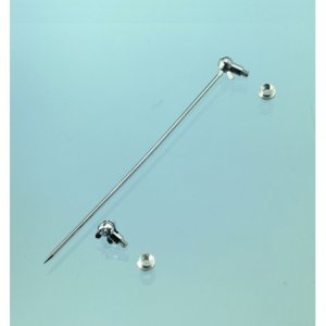Broschennadel 55 mm - 980/925 Silber 1 Stk. 980/925 - 4 Teile Broschennadel 55 mm - 980/925 Silber 1 Stk. 980/925 - 4 Teile