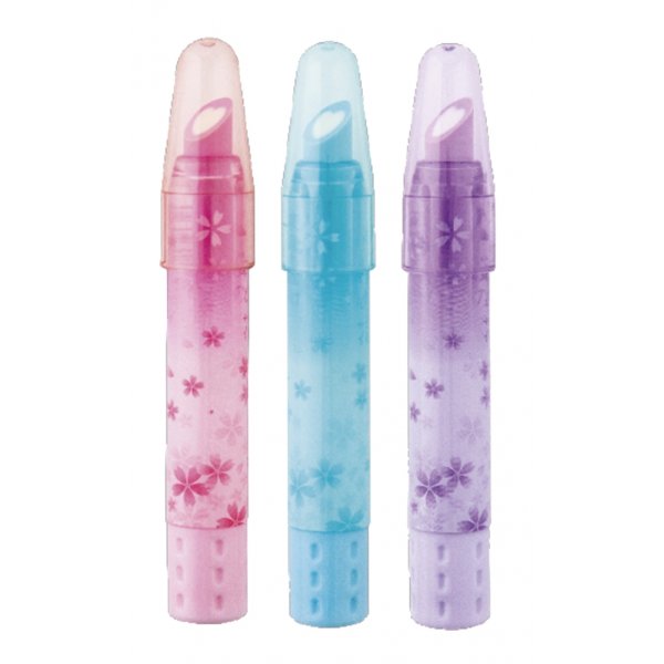 Radiergummis im Lippenstiftformat 3er-Pack Radiergummis im Lippenstiftformat 3er-Pack