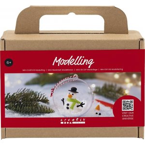 Mini-DIY-Modellbausatz - Schneemann Mini-DIY-Modellbausatz - Schneemann