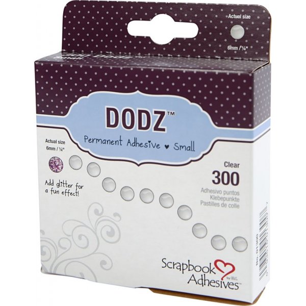 Dodz Klebepunkte - 6 mm - 300 Stk