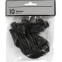 Luftballons - Schwarz - 23 cm - 10 Stk