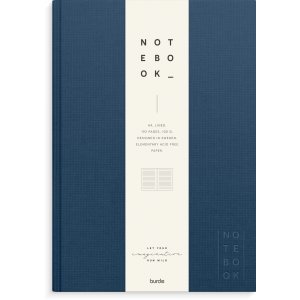 Notizbuch - Textil - liniert A4 - Hardcover Notizbuch - Textil - liniert A4 - Hardcover