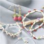Mini-DIY-Schmuckset - elastisches Armband und Ohrring