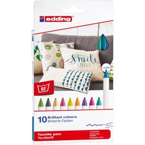 Edding 4600 Textil - Lustige Farben Edding 4600 Textil - Lustige Farben