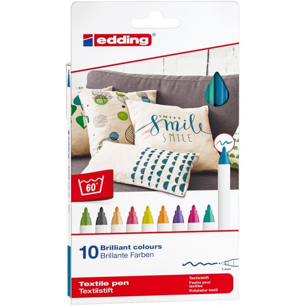 Edding 4600 Textil - Lustige Farben