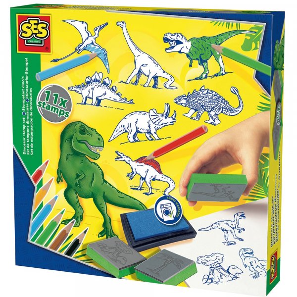 Stempelset - Dinosaurier