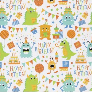 Geschenkpapier - fröhliche Farben - Geburtstag - 5 m Geschenkpapier - fröhliche Farben - Geburtstag - 5 m
