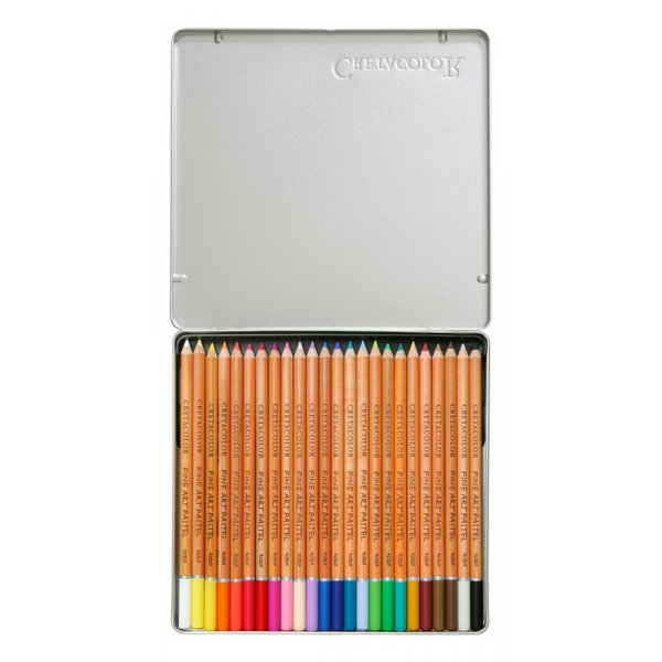 Cretacolor F/A Pastellpinsel - 24 Stifte