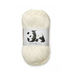 Wikingergarn Bambus 50g - Naturweiß (602) Wikingergarn Bambus 50g - Naturweiß (602)