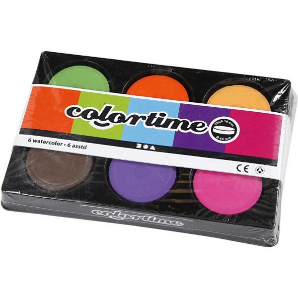 Aquarell - Ø44 cm - Komplementärfarben Aquarell - Ø44 cm - Komplementärfarben