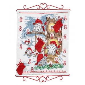 Stickset Kalender - Weihnachtsbaumhaus Stickset Kalender - Weihnachtsbaumhaus