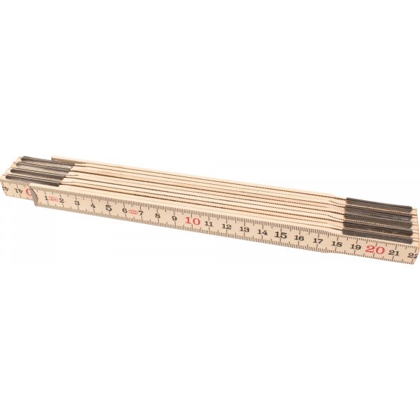 Holzlineal - 2 m