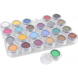 Grimas Gesichtsfarbe - Make-up-Palette - gemischte Farben - 5 ml Grimas Gesichtsfarbe - Make-up-Palette - gemischte Farben - 5 ml