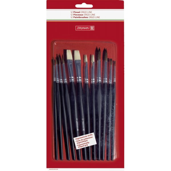 Brstenset ErgoLine - 12er-Pack