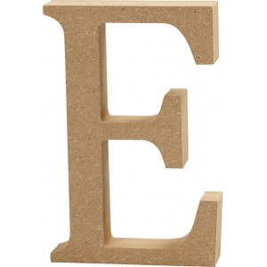 Buchstabe - 8 x 1,5 cm - E Buchstabe - 8 x 1,5 cm - E