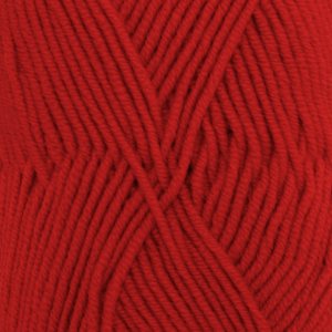 DROPS Merino Extra Fine Uni Color Garn - 50 g - Rot (11) DROPS Merino Extra Fine Uni Color Garn - 50 g - Rot (11)