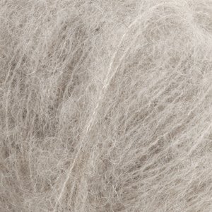 DROPS Brushed Alpaca Silk Garn - 25 g - Hellgrau (02) DROPS Brushed Alpaca Silk Garn - 25 g - Hellgrau (02)