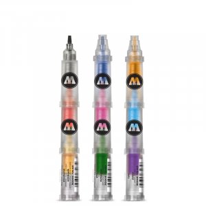 Aquarellstiftset Molotow Rookie - 3 Stifte 9 Farben Aquarellstiftset Molotow Rookie - 3 Stifte 9 Farben