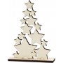 Weihnachtsbaum aus Sternen - 14,7 x 19,6 cm