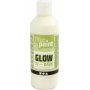 Leuchtet im Dunkeln - fluoreszierendes Gelb - 250 ml
