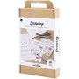DIY Kit Draw - Pastellfarben - Gemischte Figuren