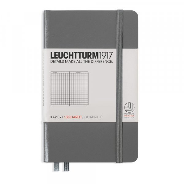 Notizbuch A6 Hard - Kariert