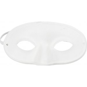 Halbmaske - weiß - 10 Stk Halbmaske - weiß - 10 Stk