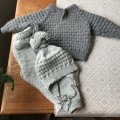 Kundenbild Strickmuster - Strickjacke, Pullover, Hose und Mütze