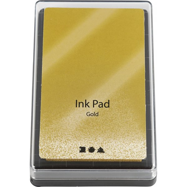 Stempelkissen - 9 x 6 cm - Gold