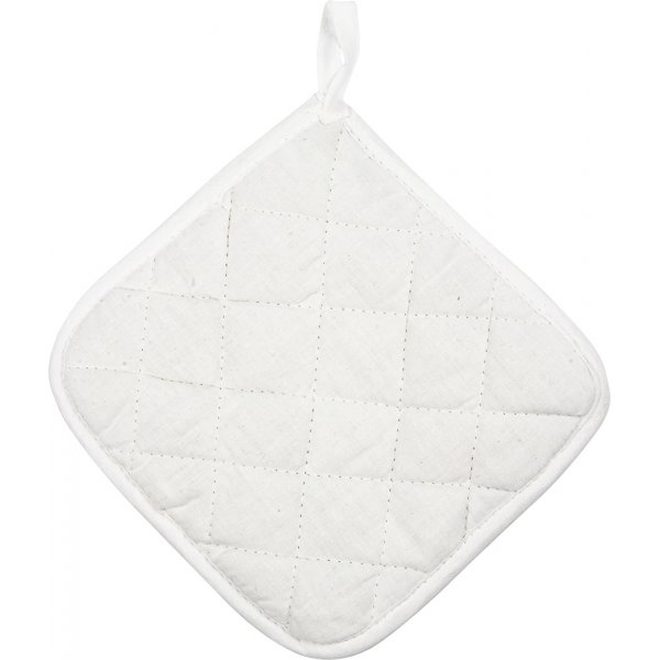 Topflappen - wei - 1 Paar