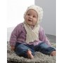 Strickmuster - Strukturierter Strickpullover, Cardigan, Beanie und Ice-Top-Schal