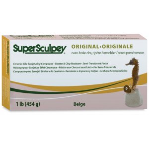 Sculpey Clay Super 450g - Rosa/Beige Sculpey Clay Super 450g - Rosa/Beige