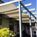 Kundenbild Markisenstoff und Dekostoff Toldo 320 cm breit Cremeweiß