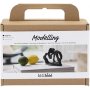 Mini-DIY-Kit Modellieren, schwarz, Bildhauerei