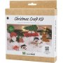 DIY Kit NABBI BioBeads - Weihnachtsauto - Rentier - Schneemann - Weihnachtsmann und Weihnachtsgeschenk