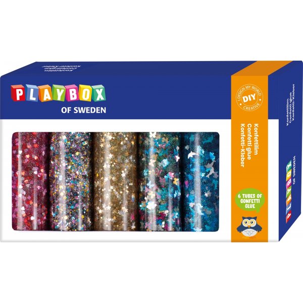 Konfettikleber - 6 x 110 g