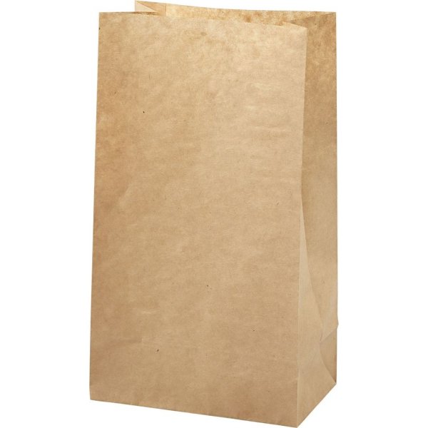 Papiertten - braun - 100 Stk