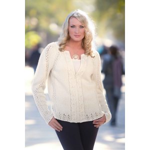 Strickmuster - Jacke aus Doppelgarn Strickmuster - Jacke aus Doppelgarn